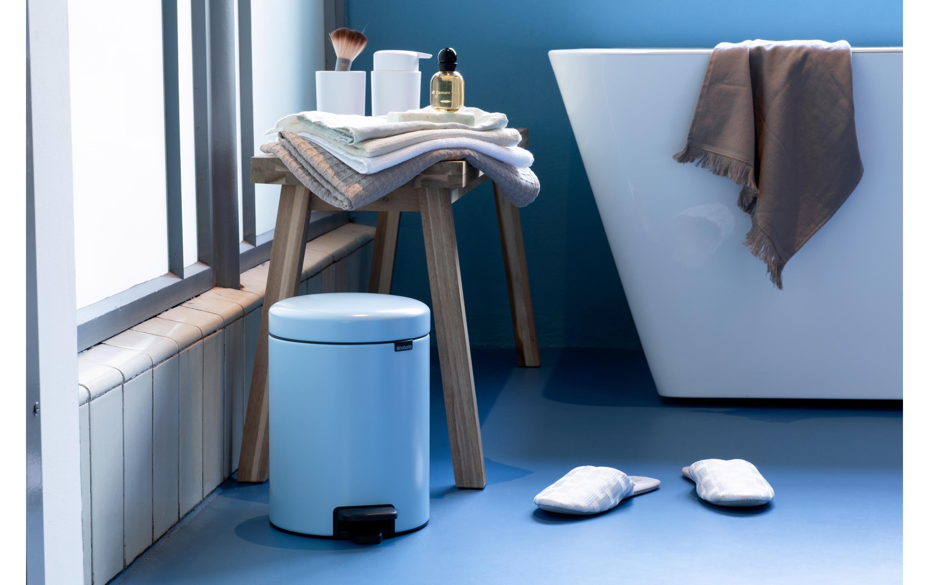 Brabantia Kosmetikeimer NewIcon 5 l, Dreamy Blue