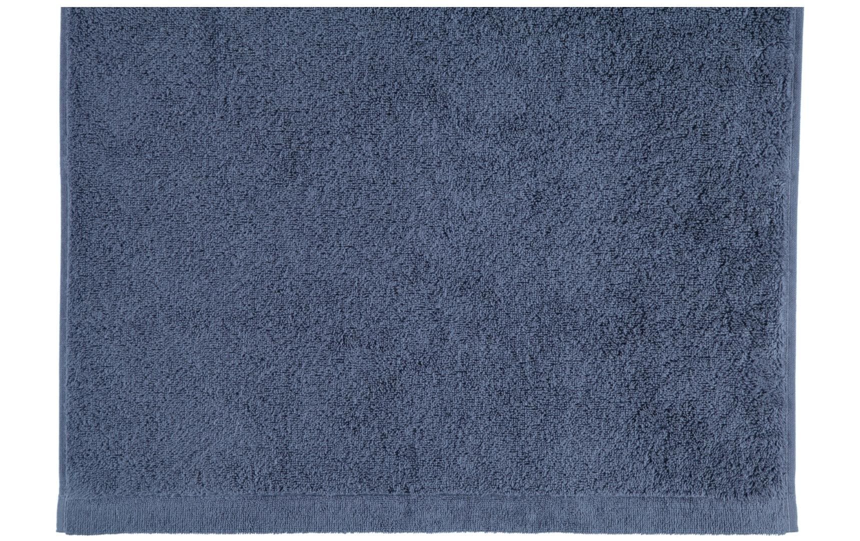 Cawö Handtuch Lifestyle Uni 50 x 100 cm, Dunkelblau