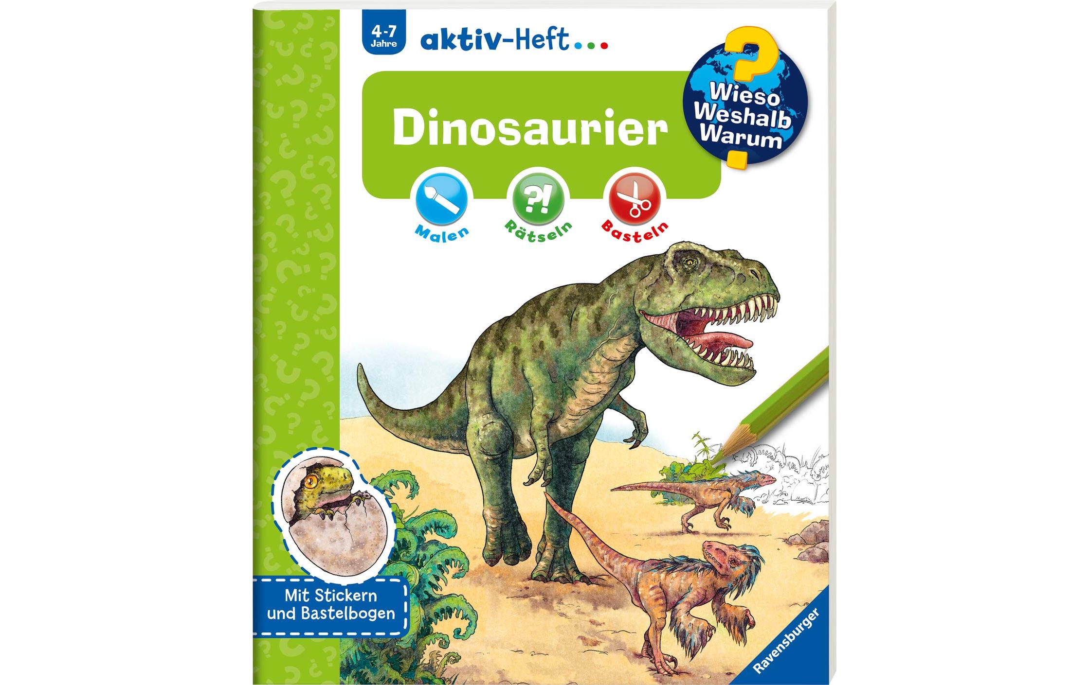Ravensburger Kinder-Sachbuch WWW aktiv-Heft Dinosaurier Ravensburger Kinder-Sachbuch WWW aktiv-Heft Dinosaurier