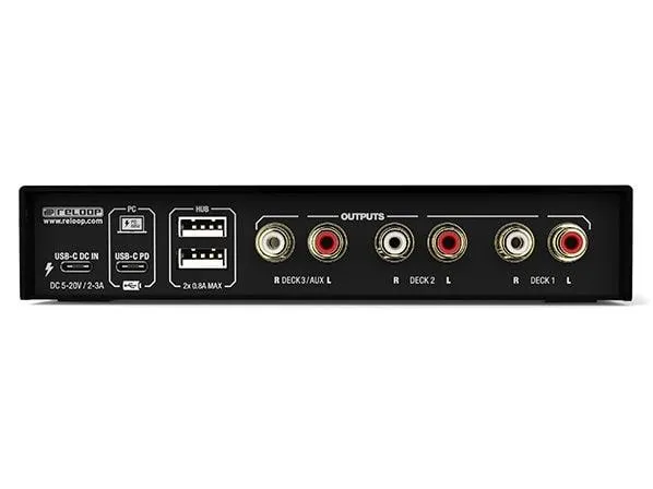 Reloop Digital Vinyl System Flux Reloop Digital Vinyl System Flux