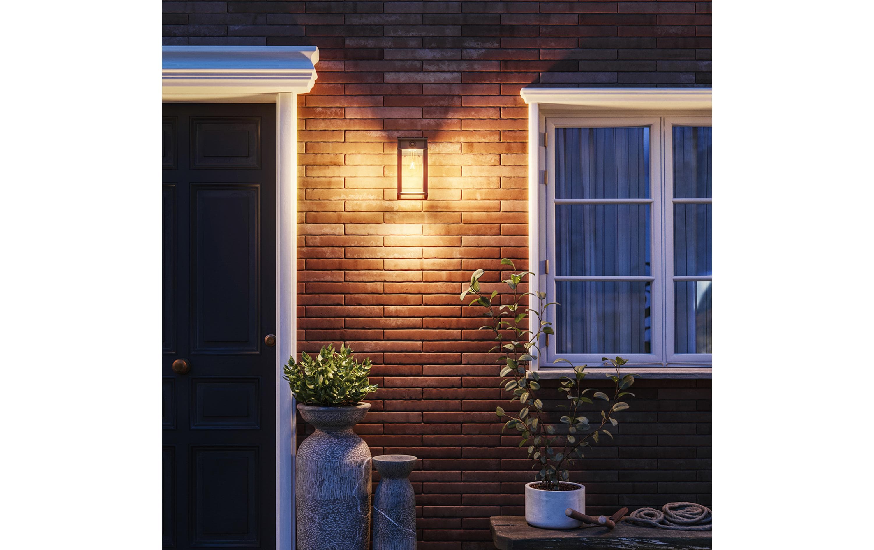 Philips Geri Wand Solar UE SQ 2700K anthrazit Philips Geri Wand Solar UE SQ 2700K anthrazit