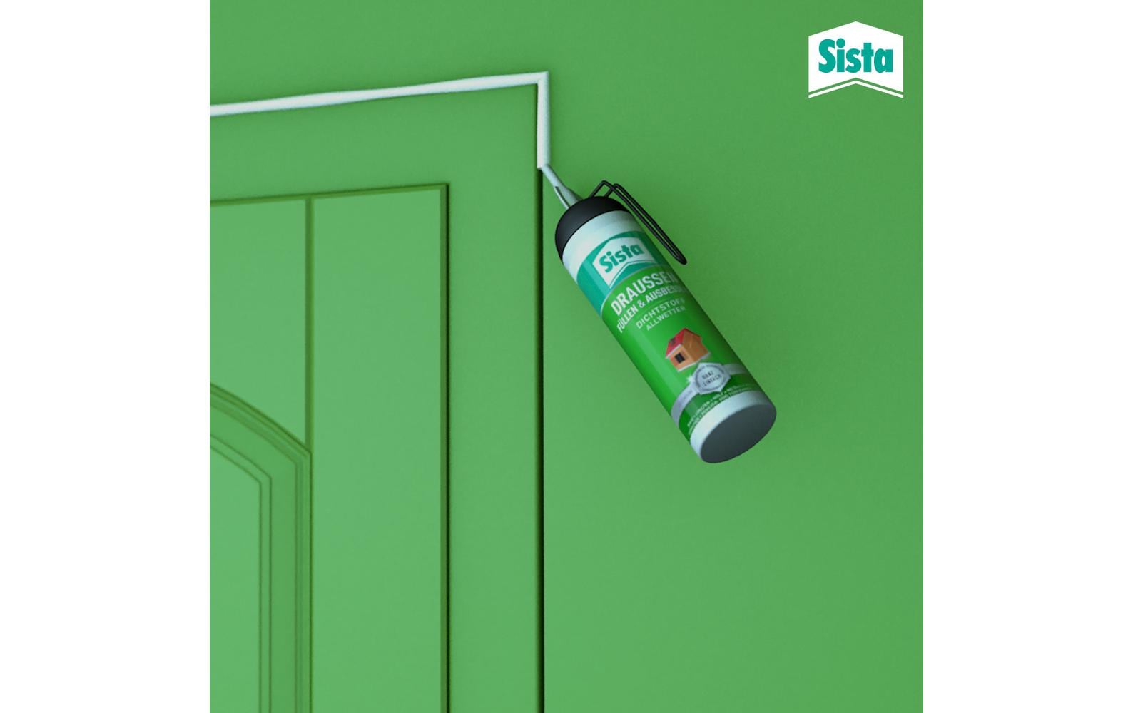 Sista Dichtmasse Draussen Füllen & Ausbessern 100 ml, Transparent