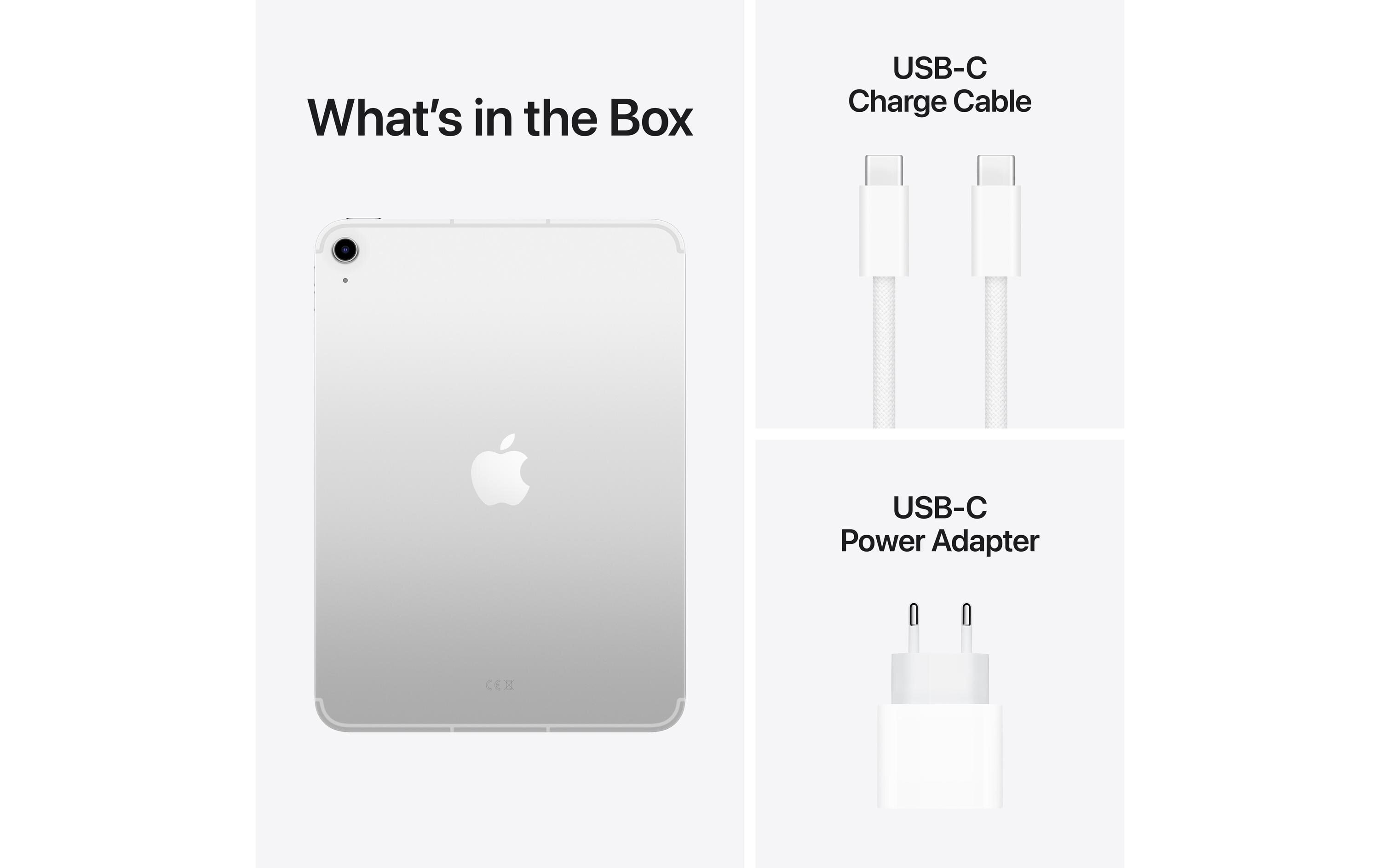 Apple iPad A16 2025 Cellular 256 GB Silber