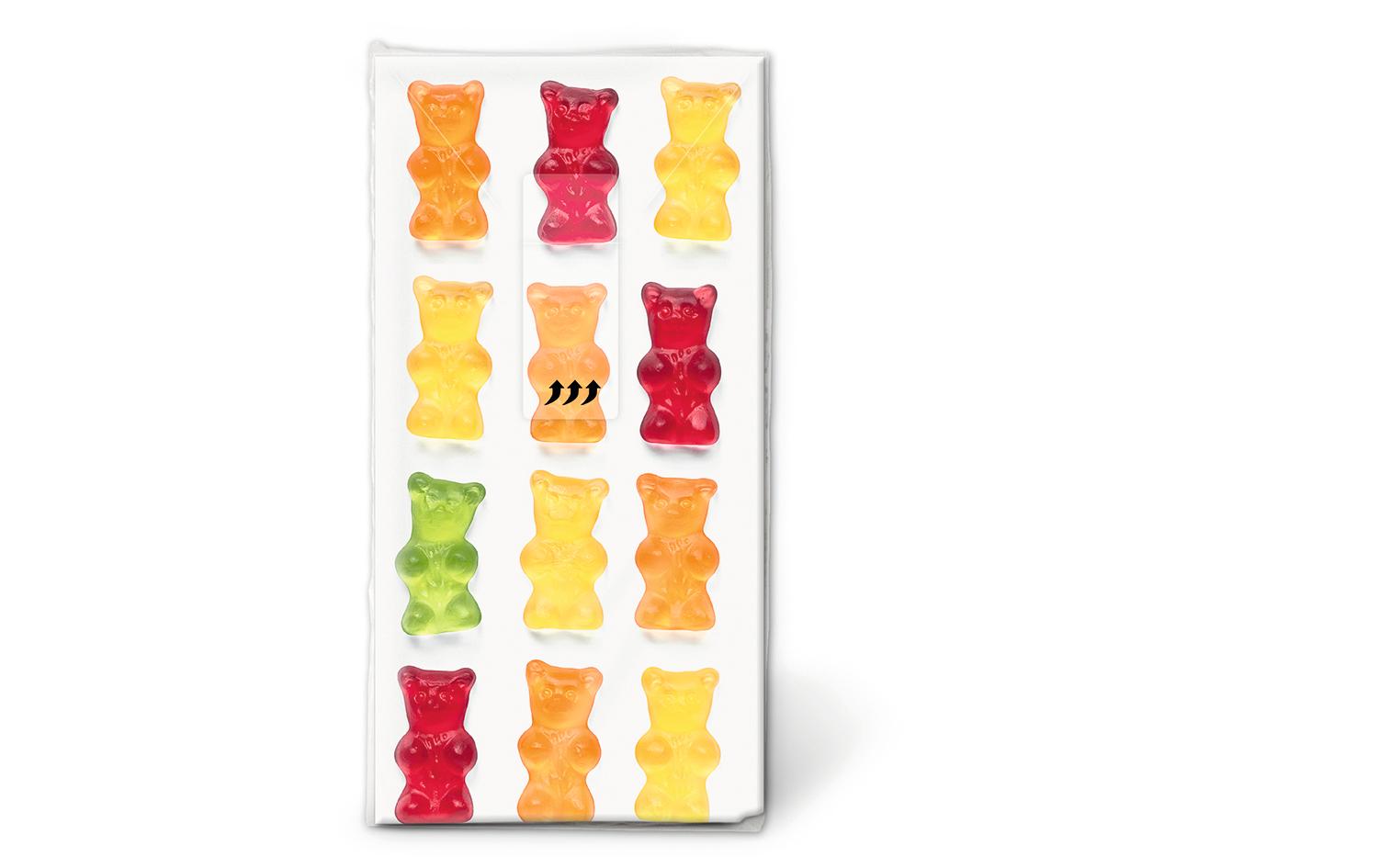 Paper + Design Taschentücher Jelly babies 10 Stück