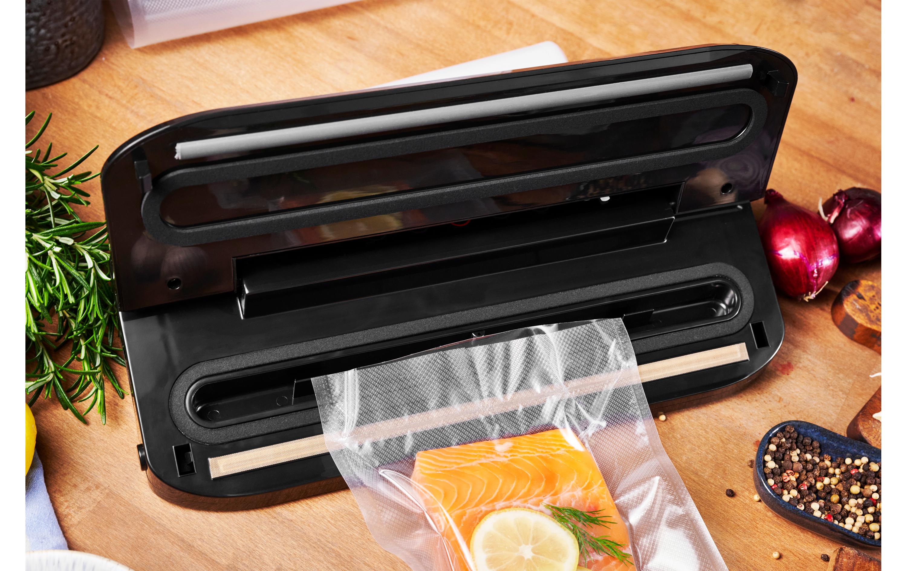 Gastroback Vakuumiergerät Basic 46009 Schwarz/Silber