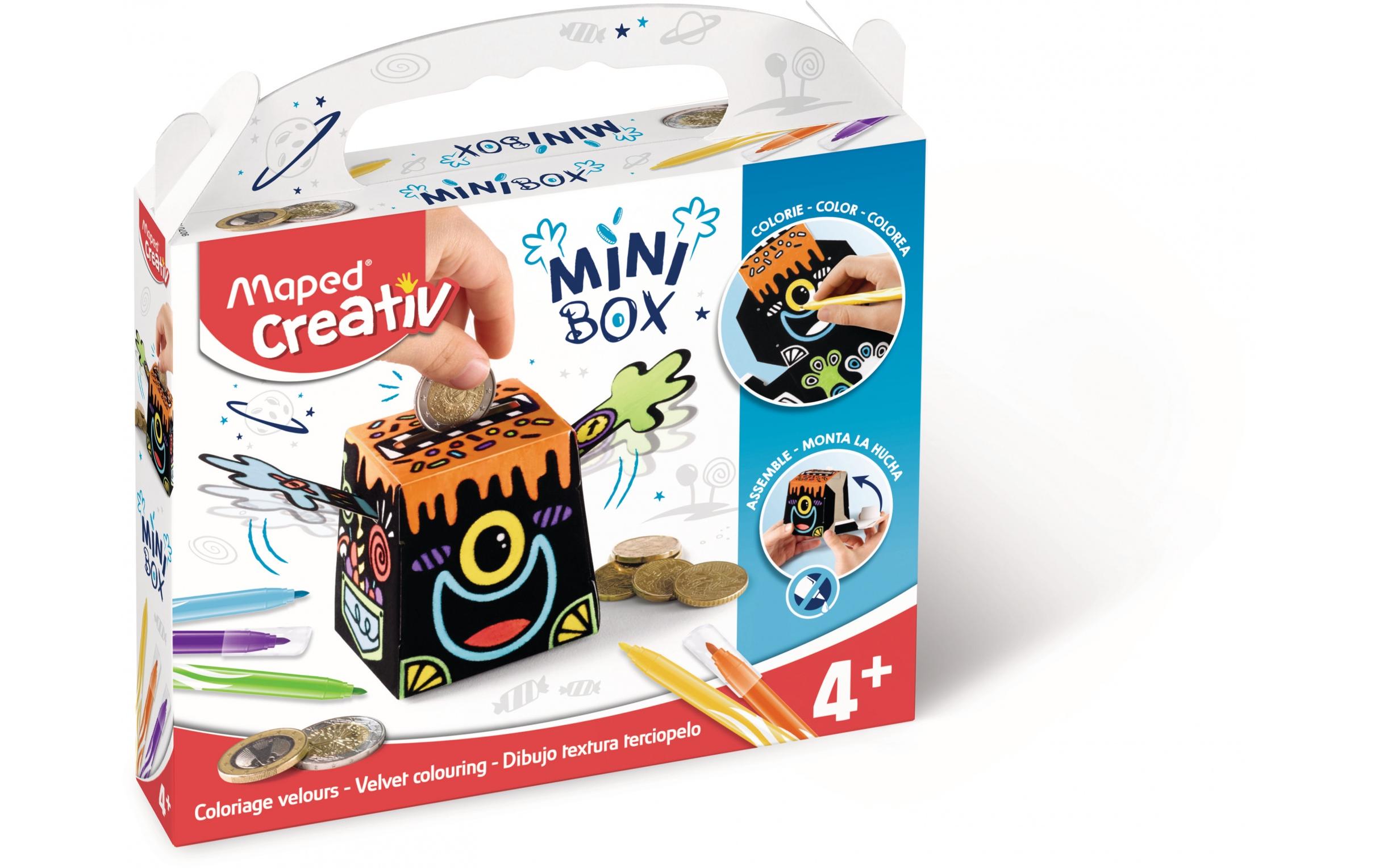 maped Bastelset Mini Box Spardose 7-teilig