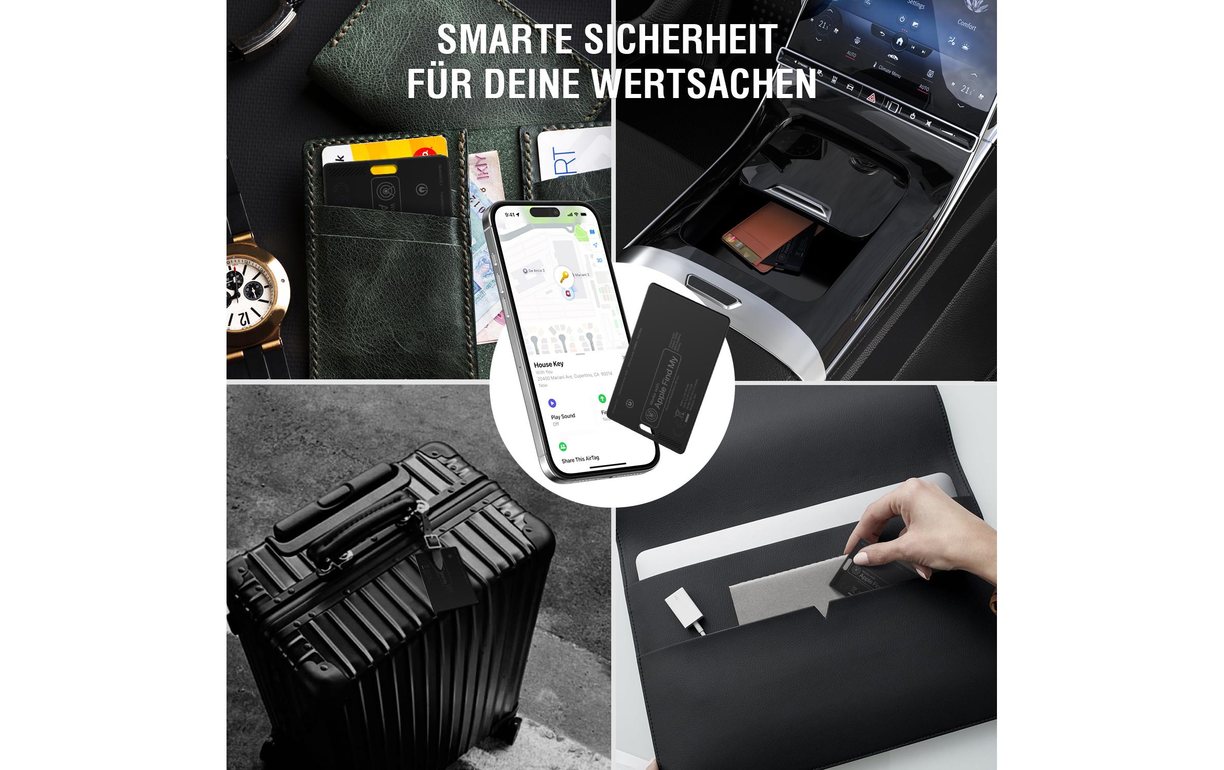 4smarts Schlüsselfinder Skytag Card ReCharge