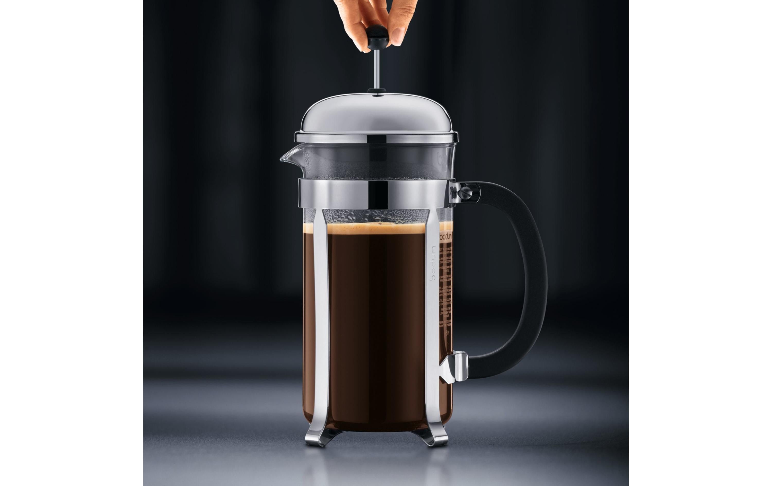 Bodum Kaffeebereiter Chambord 1 l, Silber