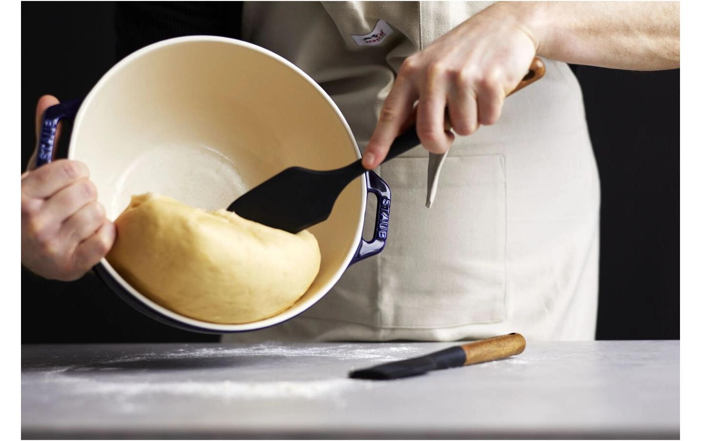 Staub Backpinsel 22 cm, Braun/Schwarz