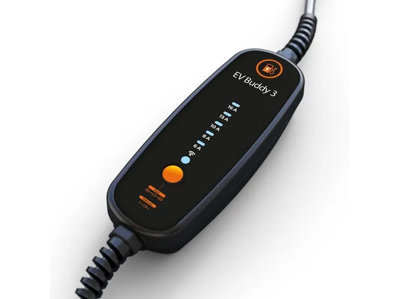 EV Buddy Ladekabel für EV Buddy 3, 11kW, 6.5m, Bluetooth, WLAN EV Buddy Ladekabel für EV Buddy 3, 11kW, 6.5m, Bluetooth, WLAN