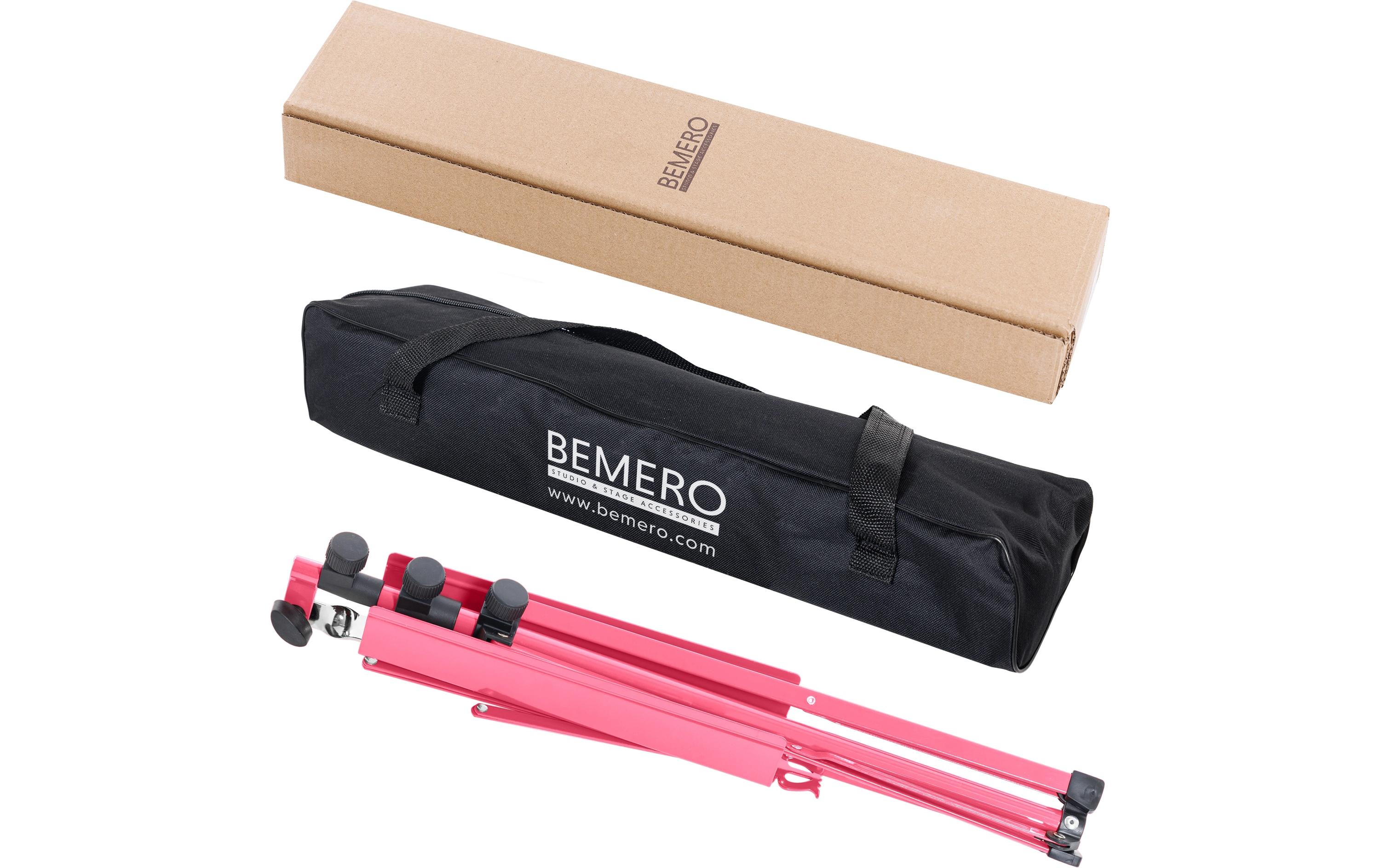 Bemero Notenständer MSS-8090BK pink