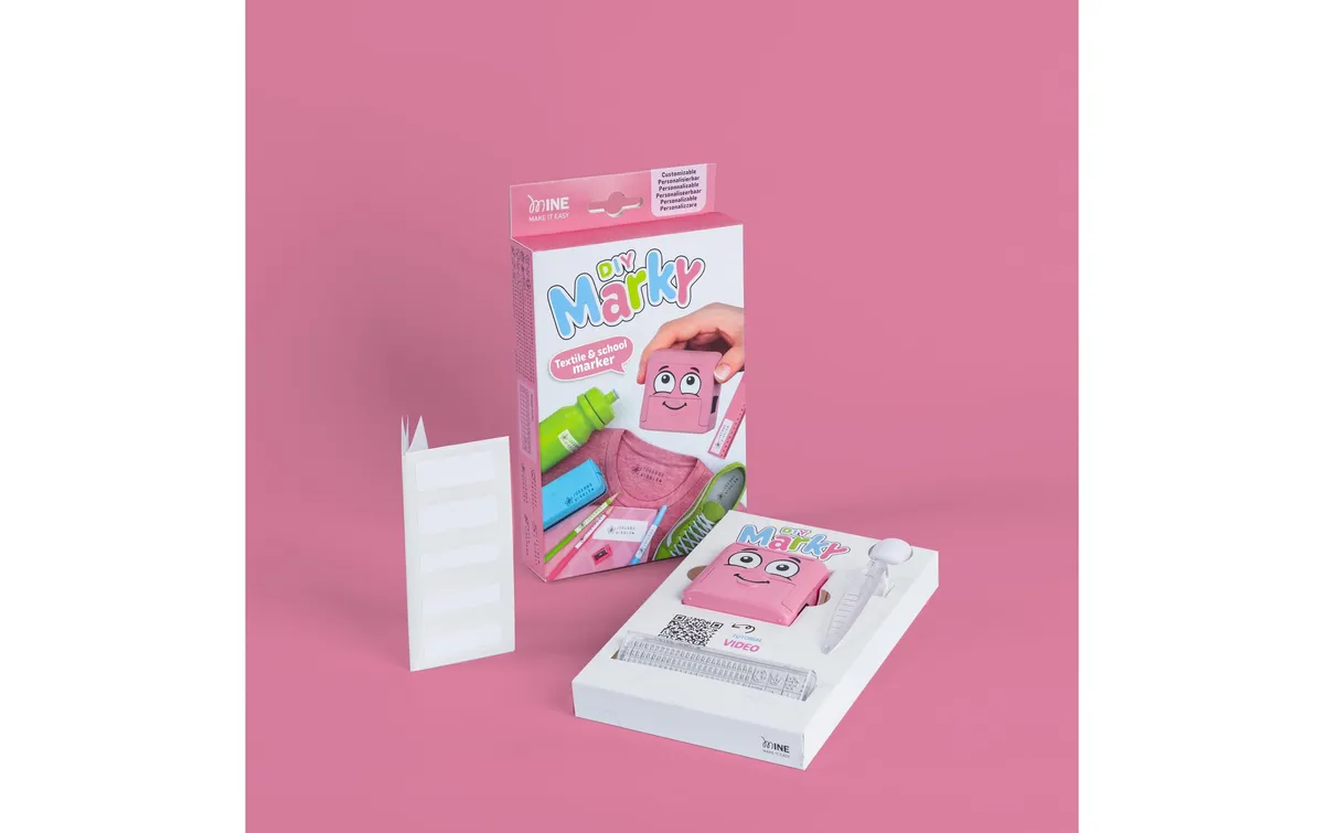 Colop Stempel Marky Pink, 38 x 14 mm Colop Stempel Marky Pink, 38 x 14 mm