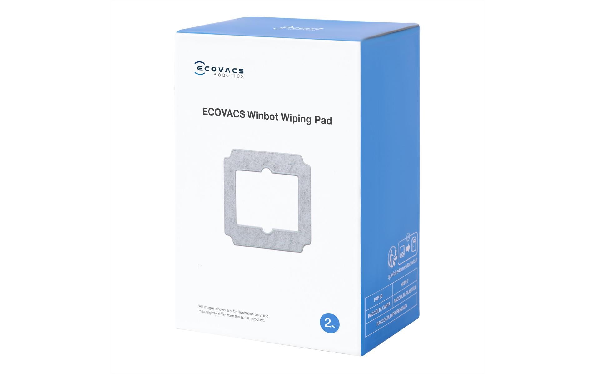 Ecovacs Reinigungstücher Grau