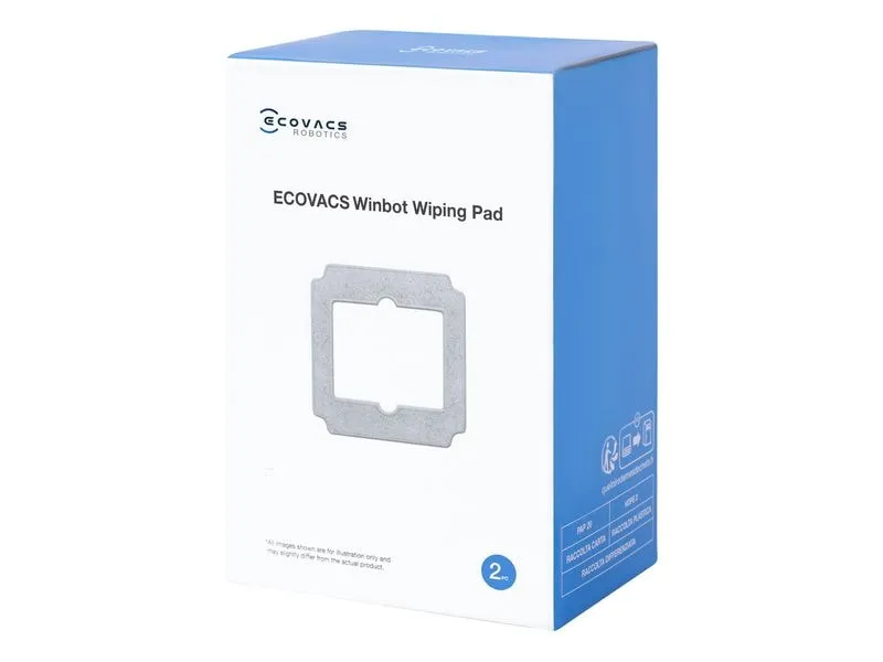 Ecovacs Reinigungstücher Grau Ecovacs Reinigungstücher Grau