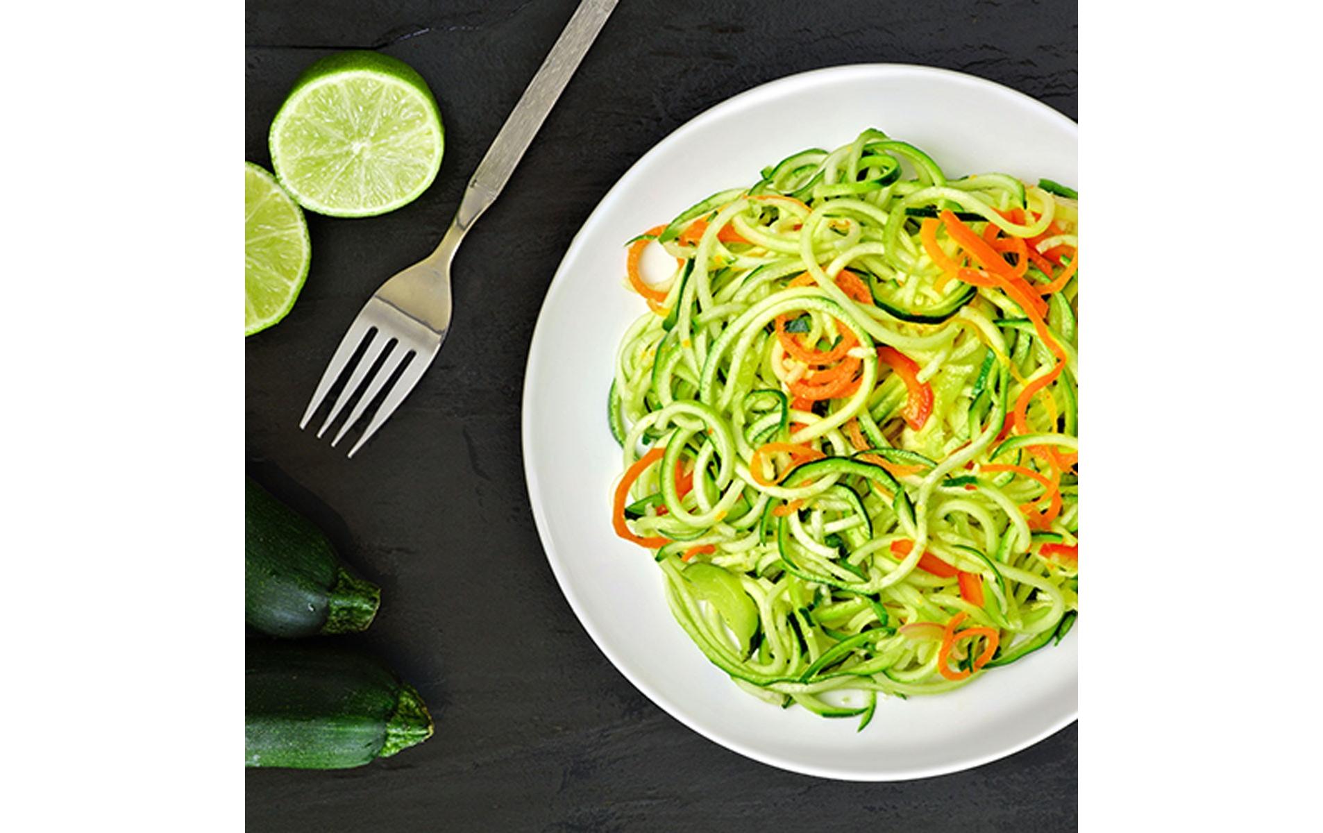 Lurch Spiralschneider mit Messereinsätzen Grau/Weiss