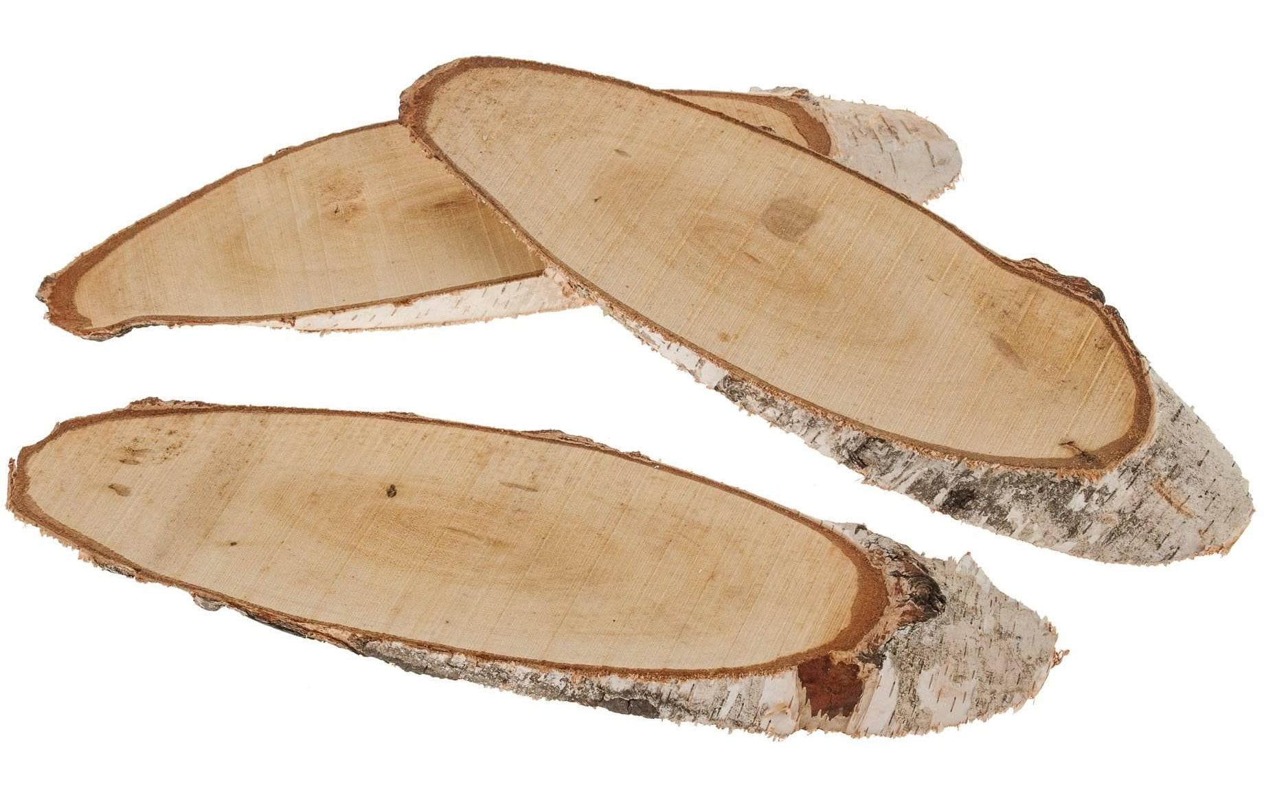 Opiflor Holzscheiben oval, 35-40 cm x 2 cm Opiflor Holzscheiben oval, 35-40 cm x 2 cm