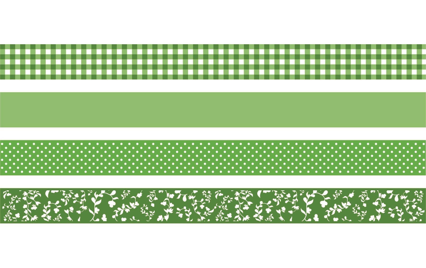 Heyda Washi Tape Colour Code Kiwi Grün