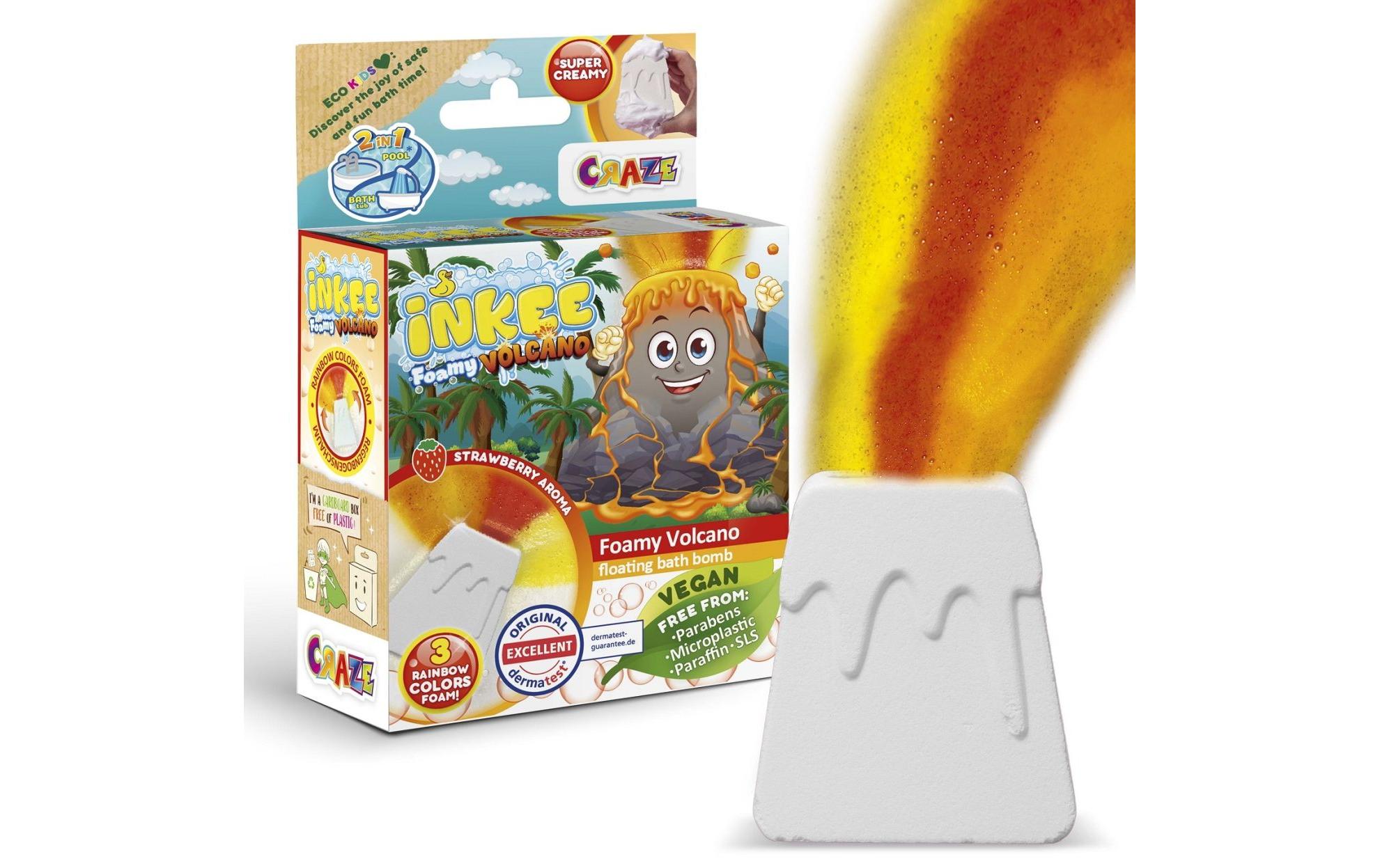 Craze Badespass Inkee Foamy Volcano 1 Stück Craze Badespass Inkee Foamy Volcano 1 Stück