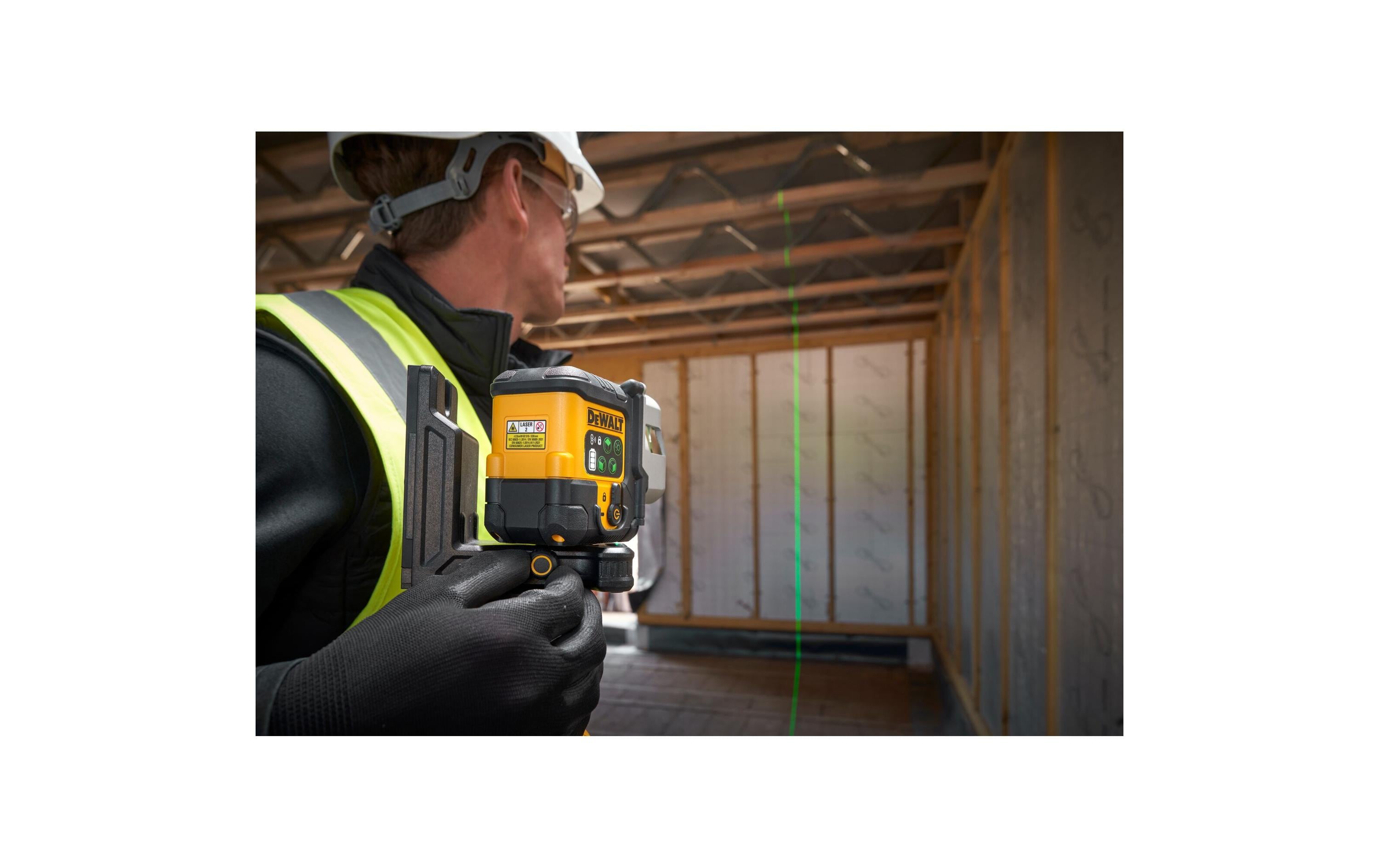 DEWALT Multilinienlaser mit integriertem Akku 30 m