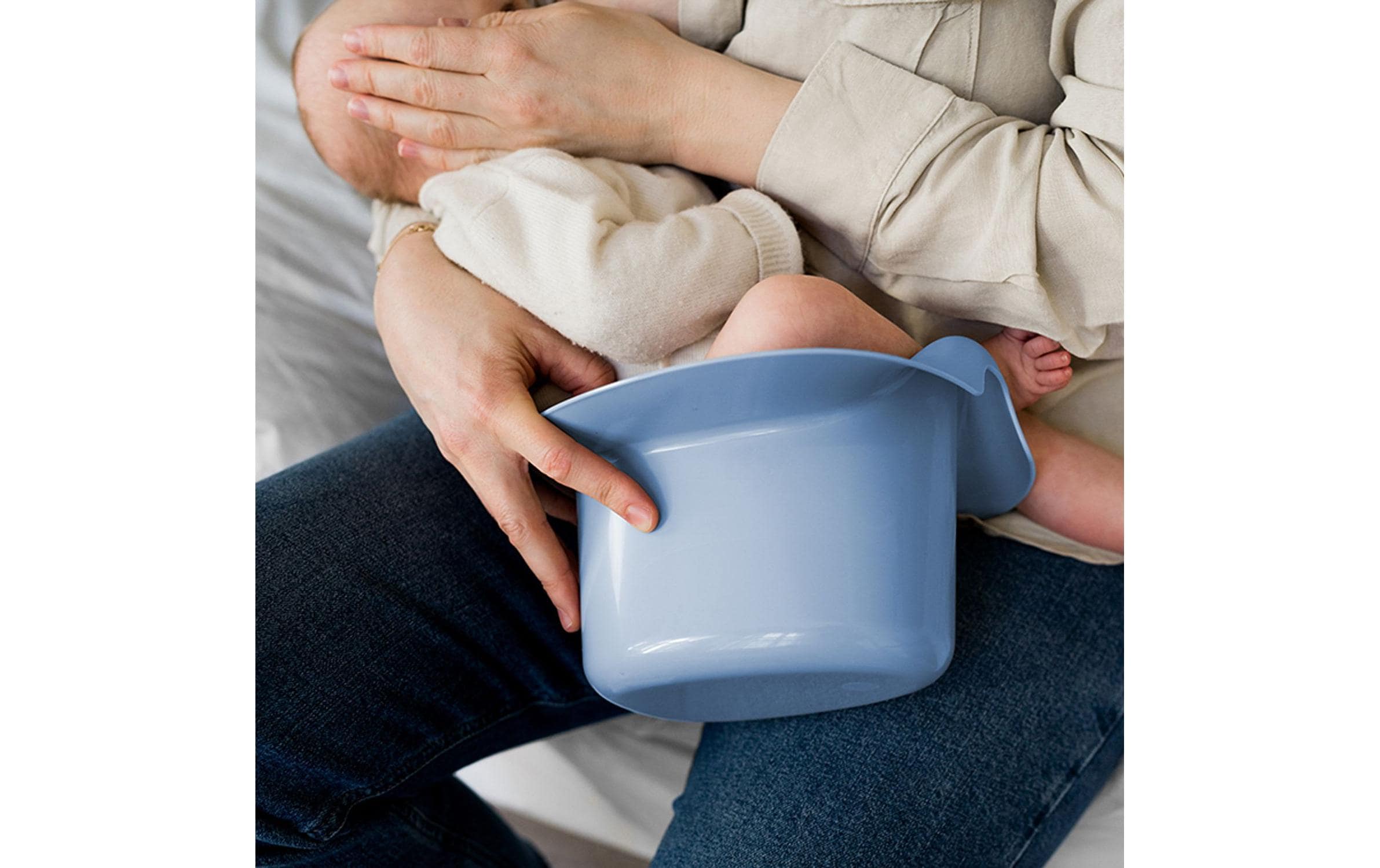 Kindsgut Töpfchen Taubenblau