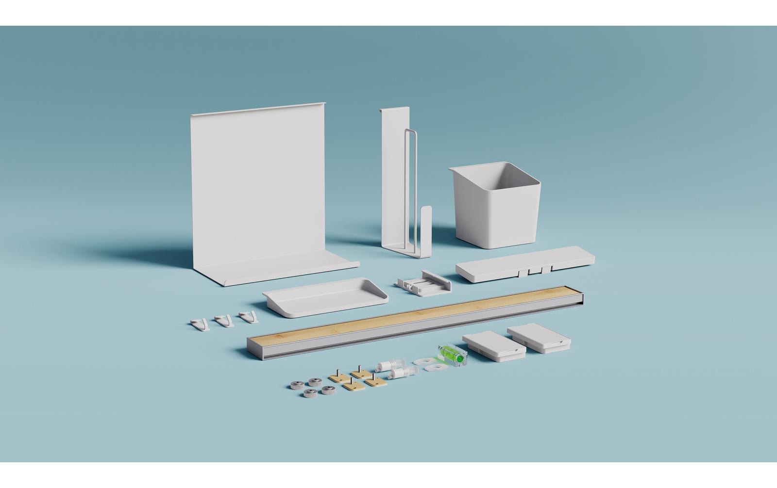 tesa Kombi Set L Bambus/Weiss tesa Kombi Set L Bambus/Weiss