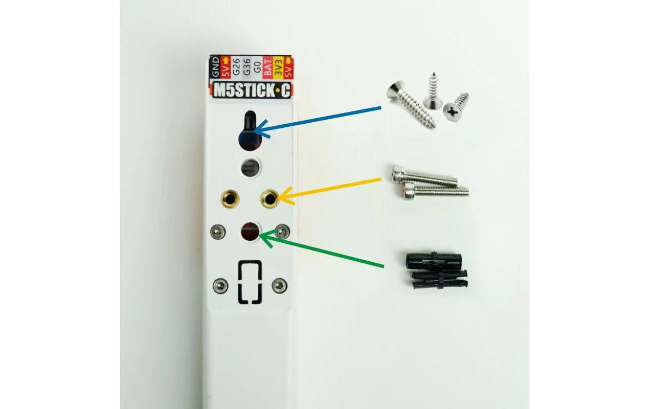 M5Stack Akku 18650C zu M5StickC