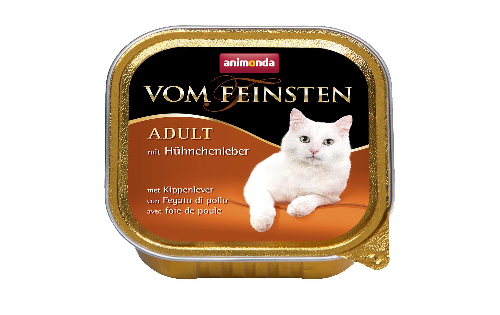 animonda Nassfutter Vom Feinsten Adult Hühnchenleber, 100 g animonda Nassfutter Vom Feinsten Adult Hühnchenleber, 100 g