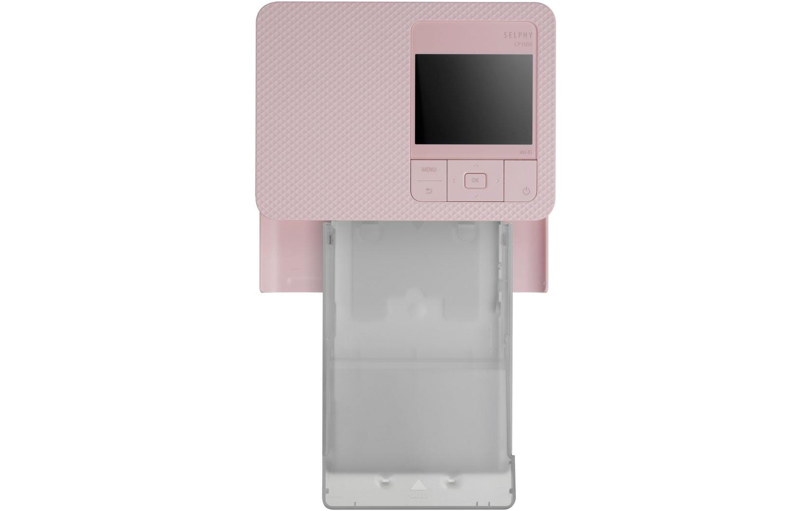 Canon Fotodrucker Selphy CP1500 Rosa Canon Fotodrucker Selphy CP1500 Rosa
