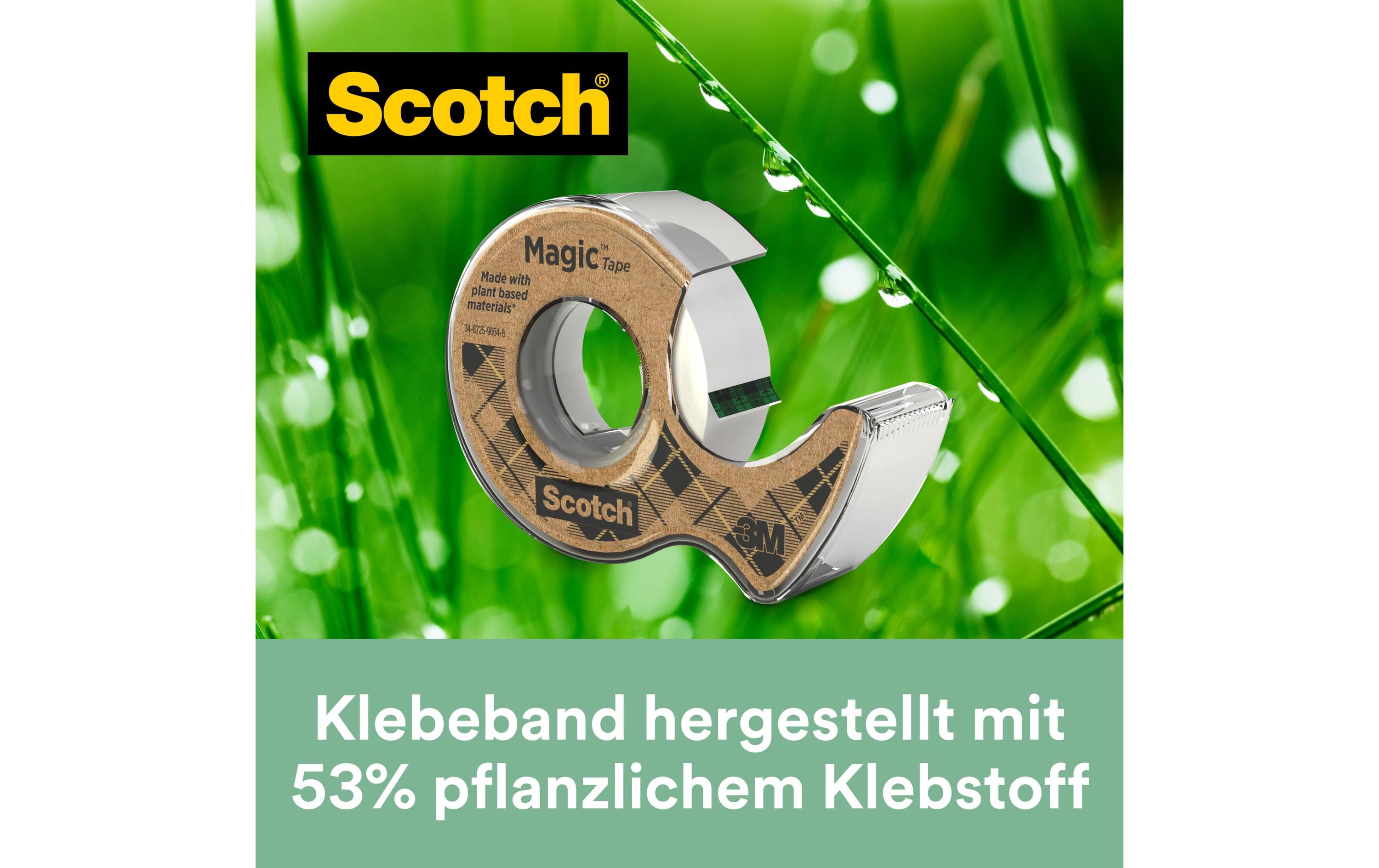 Scotch Handabroller Magic Greener Choice 19 mm x 20 m, 1 Stück Scotch Handabroller Magic Greener Choice 19 mm x 20 m, 1 Stück
