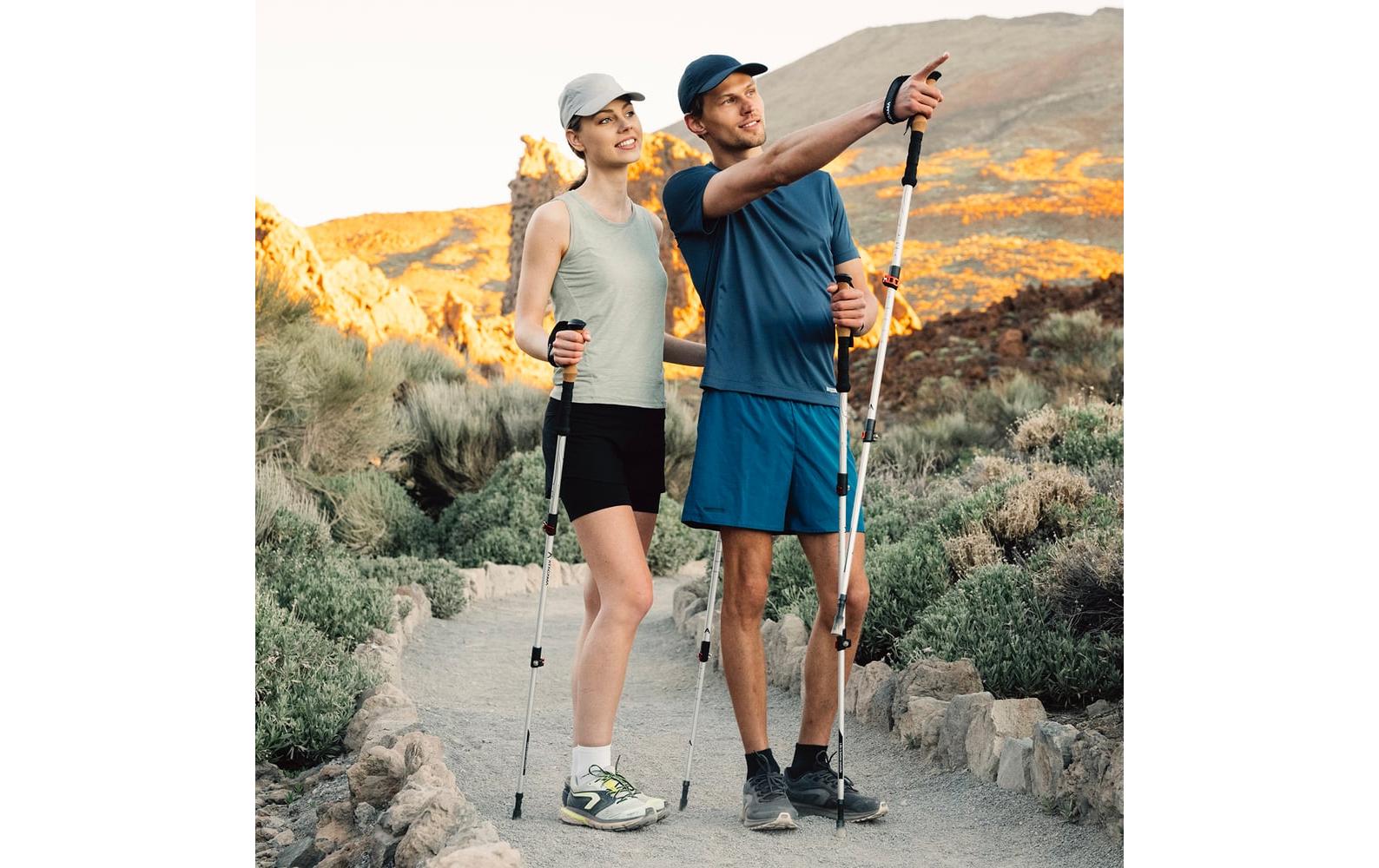 Atacama Nordic Walking Gummipuffer Wanderstockaufsatz 10er-Set