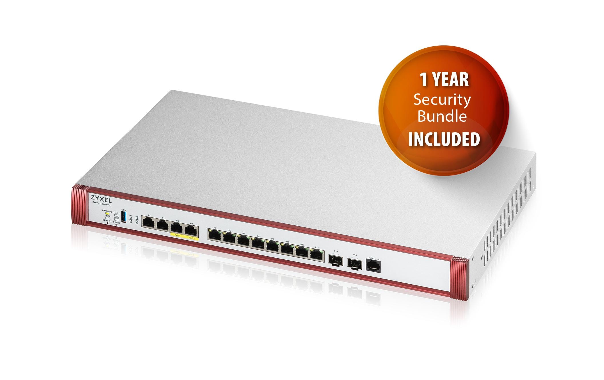 Zyxel Firewall USG Flex 700H inklusive Security Bundle, 1 Jahr Zyxel Firewall USG Flex 700H inklusive Security Bundle, 1 Jahr