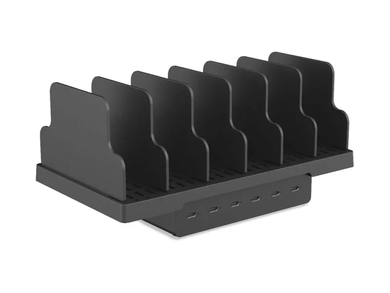 LMP SmartCharge 72 W 6 Port (inkl. 6x Kabel 0.3 m mit Halterung)