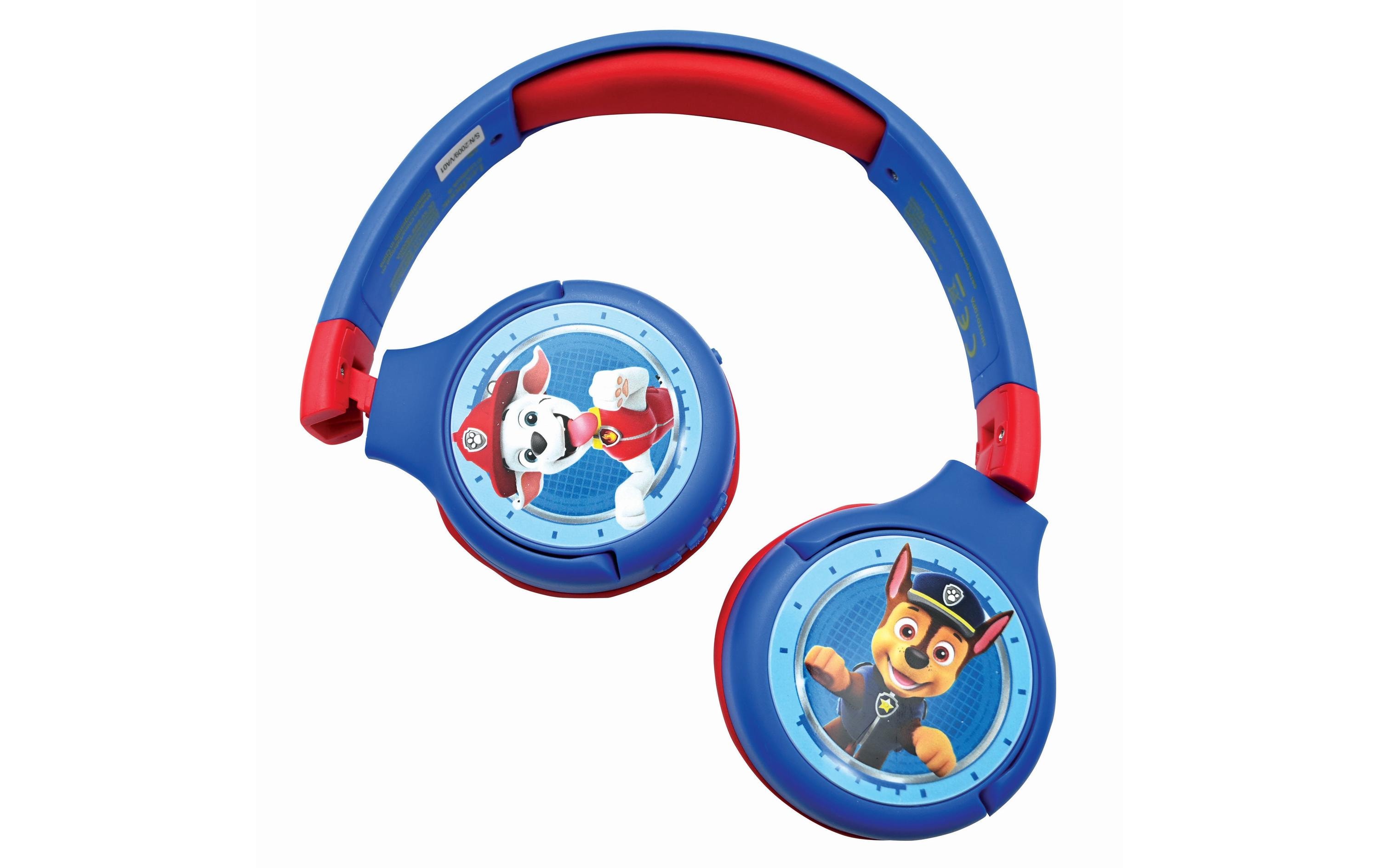 Lexibook Kinderkopfhörer Paw Patrol 2-in-1-Bluetooth Lexibook Kinderkopfhörer Paw Patrol 2-in-1-Bluetooth