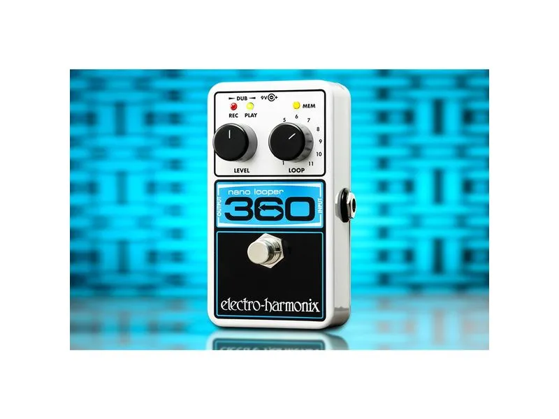 Electro-Harmonix Nano Looper 360 Kompakter Pedal-Looper Electro-Harmonix Nano Looper 360 Kompakter Pedal-Looper