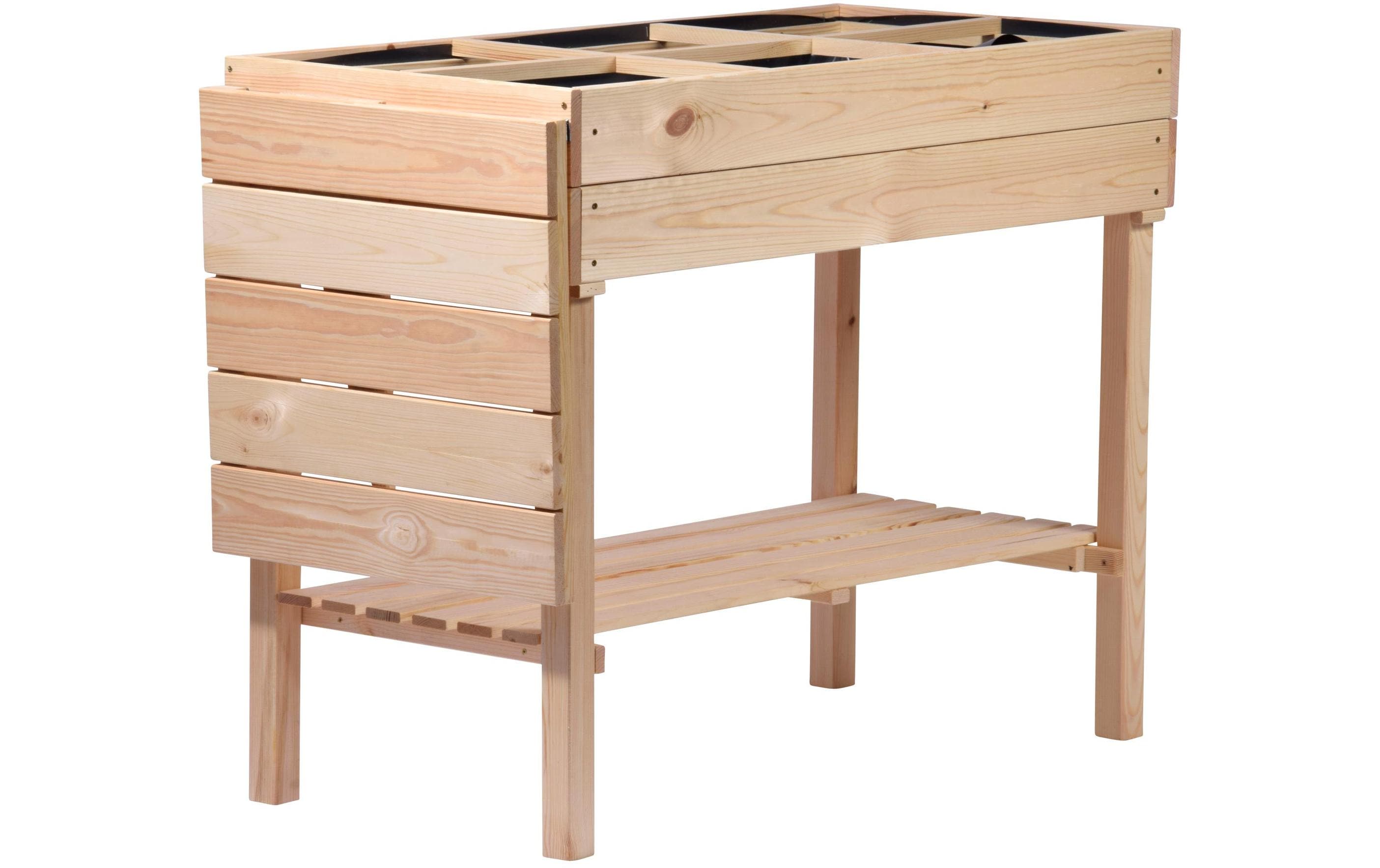 dobar Erhöhtes Frühbeet mit Aufsatz aus Holz