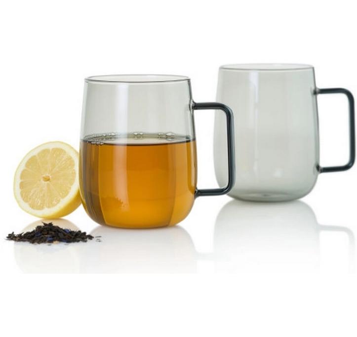 AdHoc Tee-Set Yuna 560 ml, 2 Stück, Hellgrau