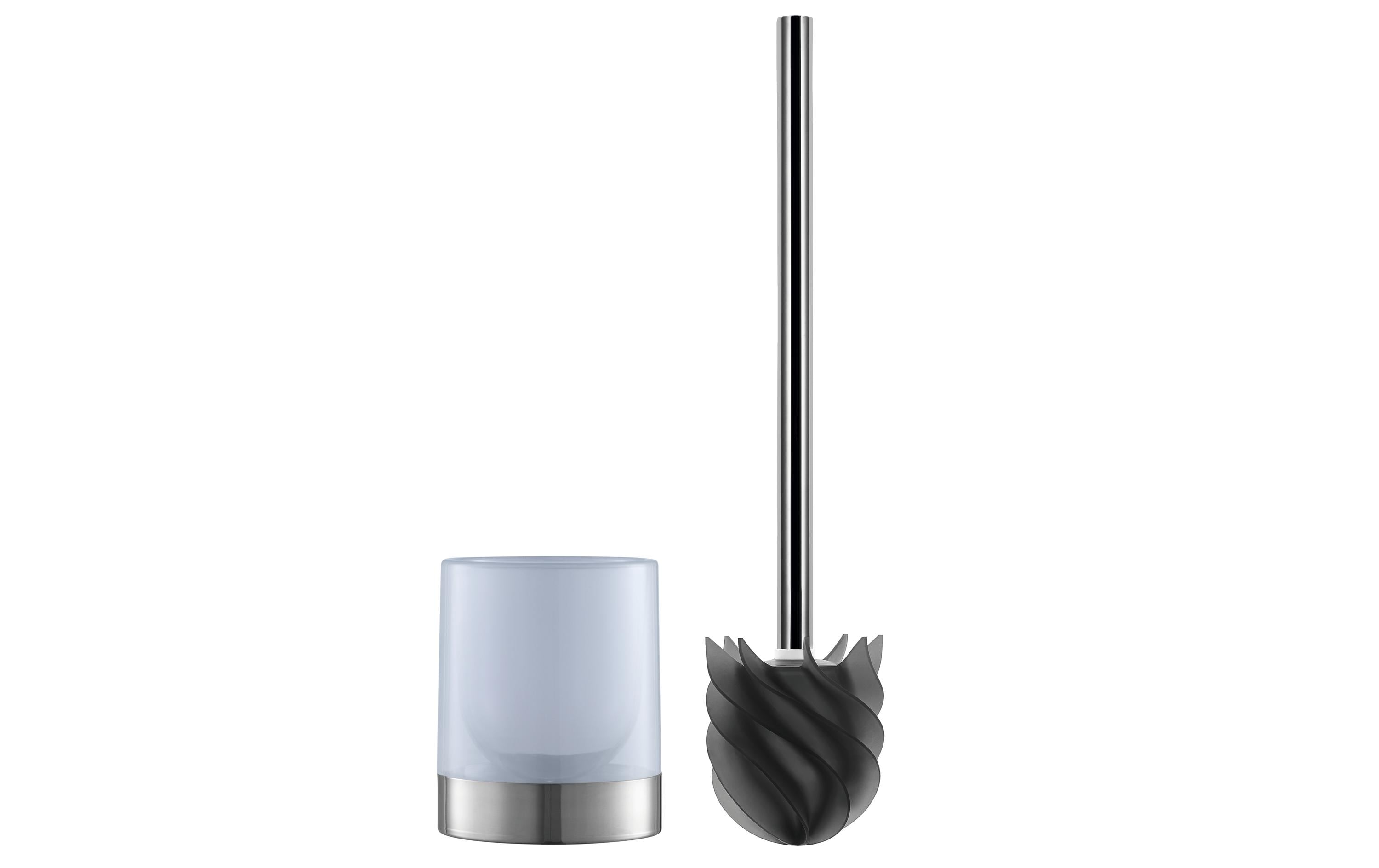 Loomaid Toilettenbürste LOOMAID aus Silikon, Grau, schmutzabweisend