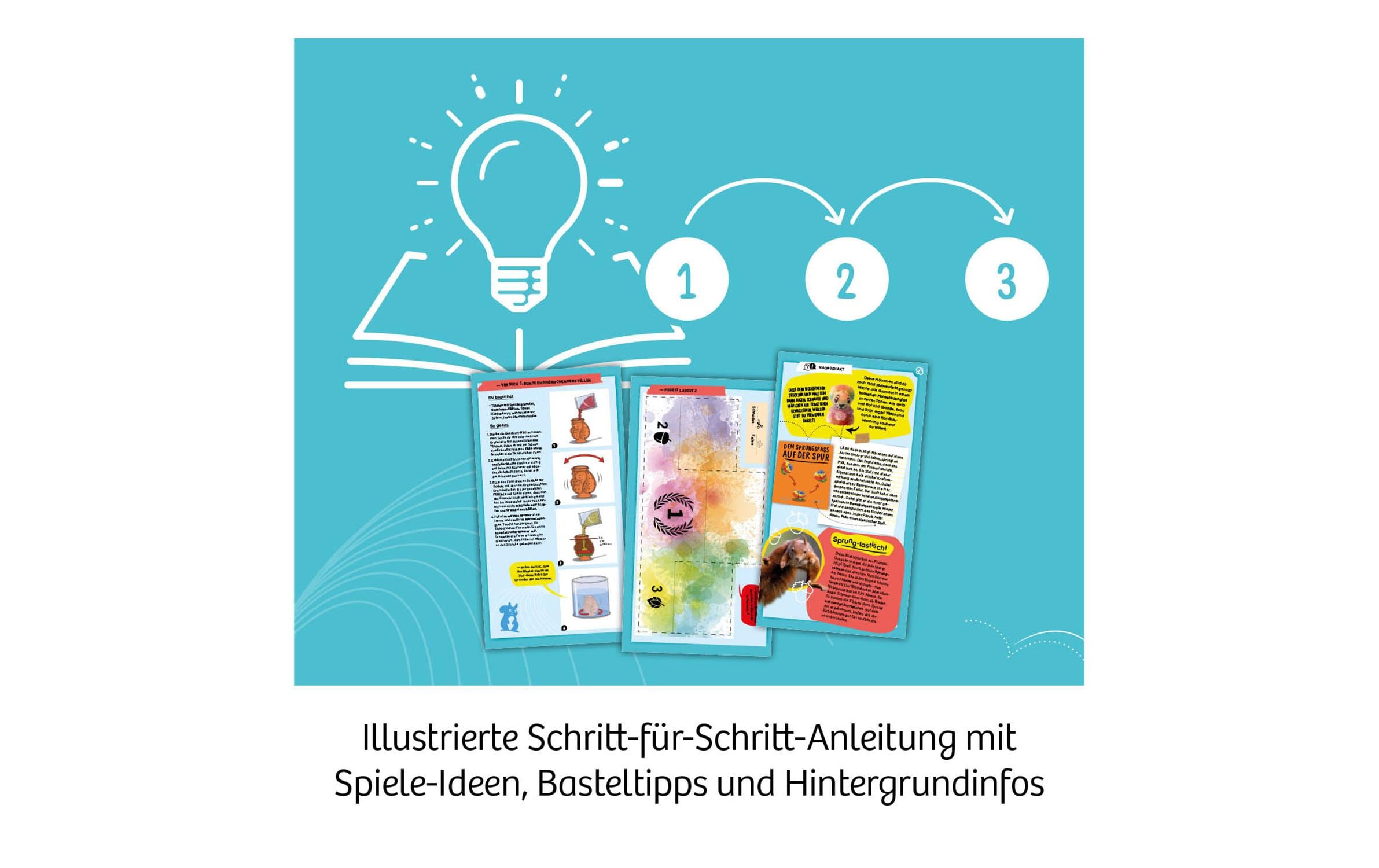 Kosmos Experimentierkasten Verrückte Tier-Flummis