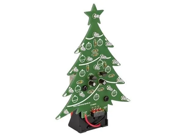 Whadda Bausatz Weinachtsbaum Blau LED, mit Ein/Aus Schalter Whadda Bausatz Weinachtsbaum Blau LED, mit Ein/Aus Schalter