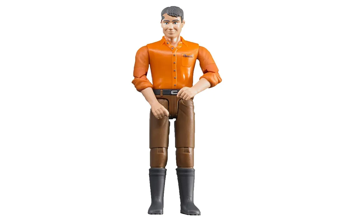 Bruder Spielwaren Figur mit brauner Hose Bruder Spielwaren Figur mit brauner Hose