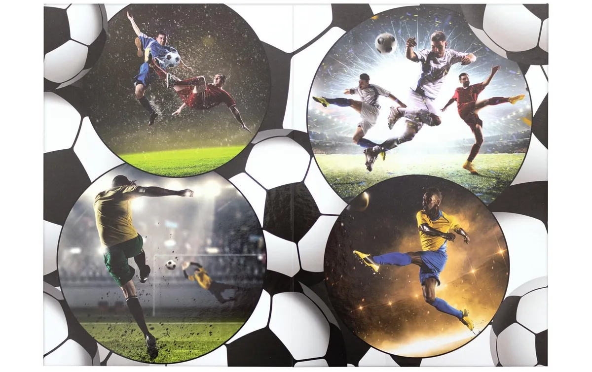 HERMA Papierkorb Fussball 15 l, Schwarz HERMA Papierkorb Fussball 15 l, Schwarz