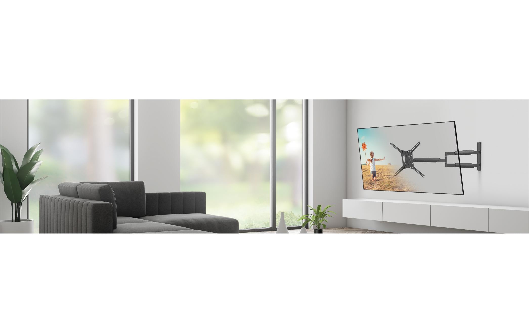 Barkan Wandhalterung WH 443XL-SW Schwarz