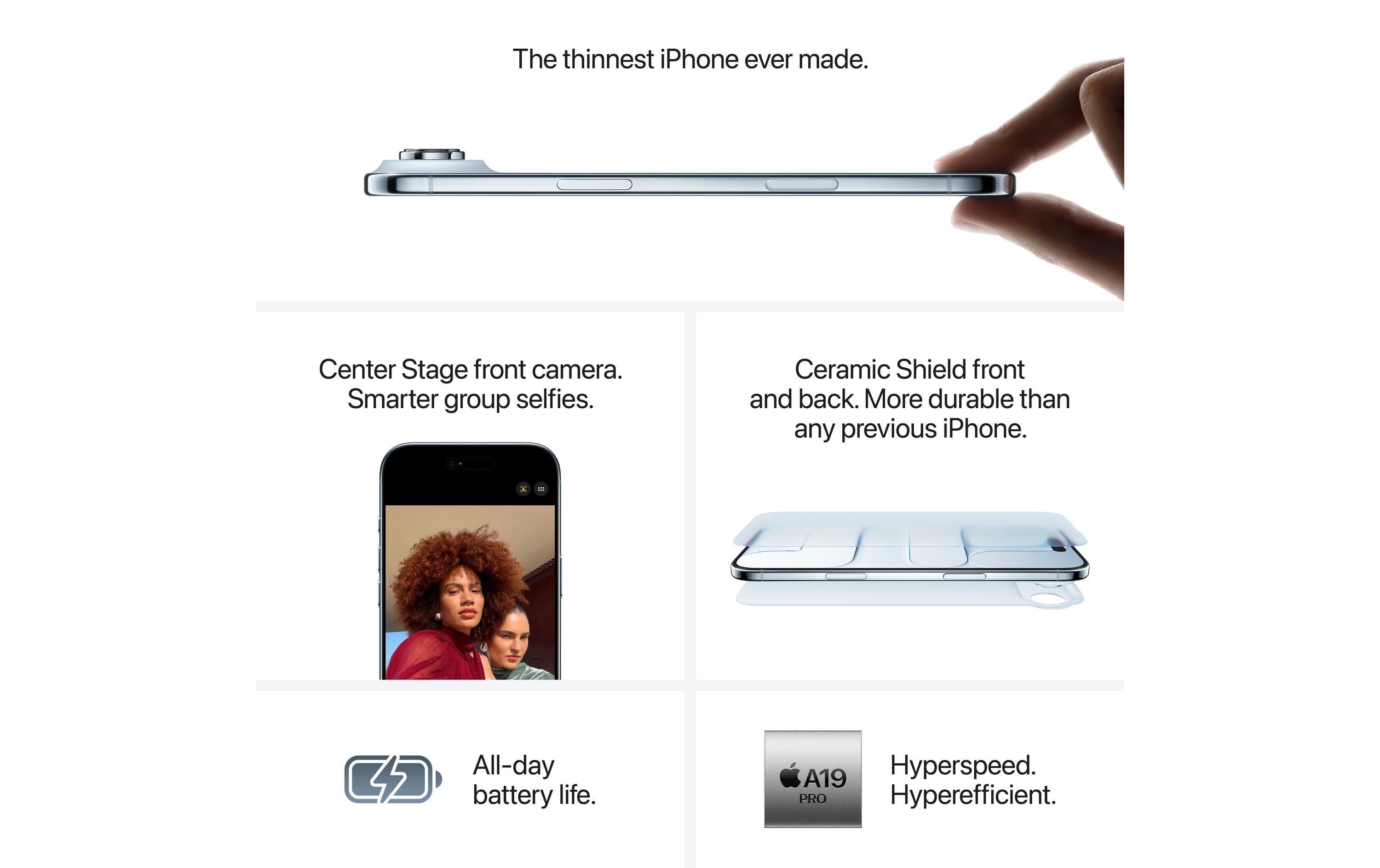 Apple iPhone Air 1000 GB Sky Blue