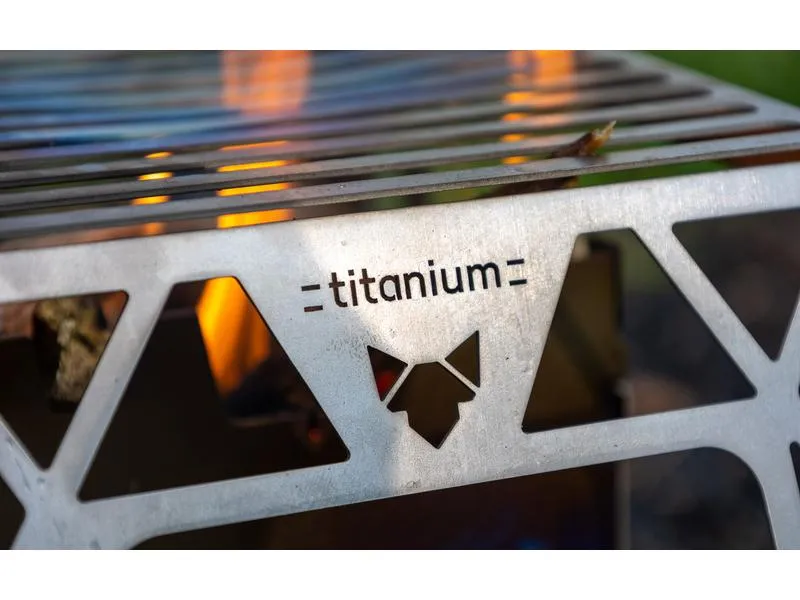 Fennek Grill Klapprost zu Hobo Premium, Titan Fennek Grill Klapprost zu Hobo Premium, Titan