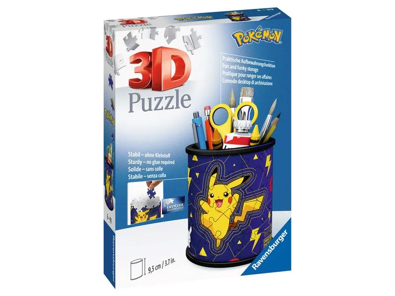 Ravensburger 3D Puzzle Pencil Cup Pokémon Ravensburger 3D Puzzle Pencil Cup Pokémon