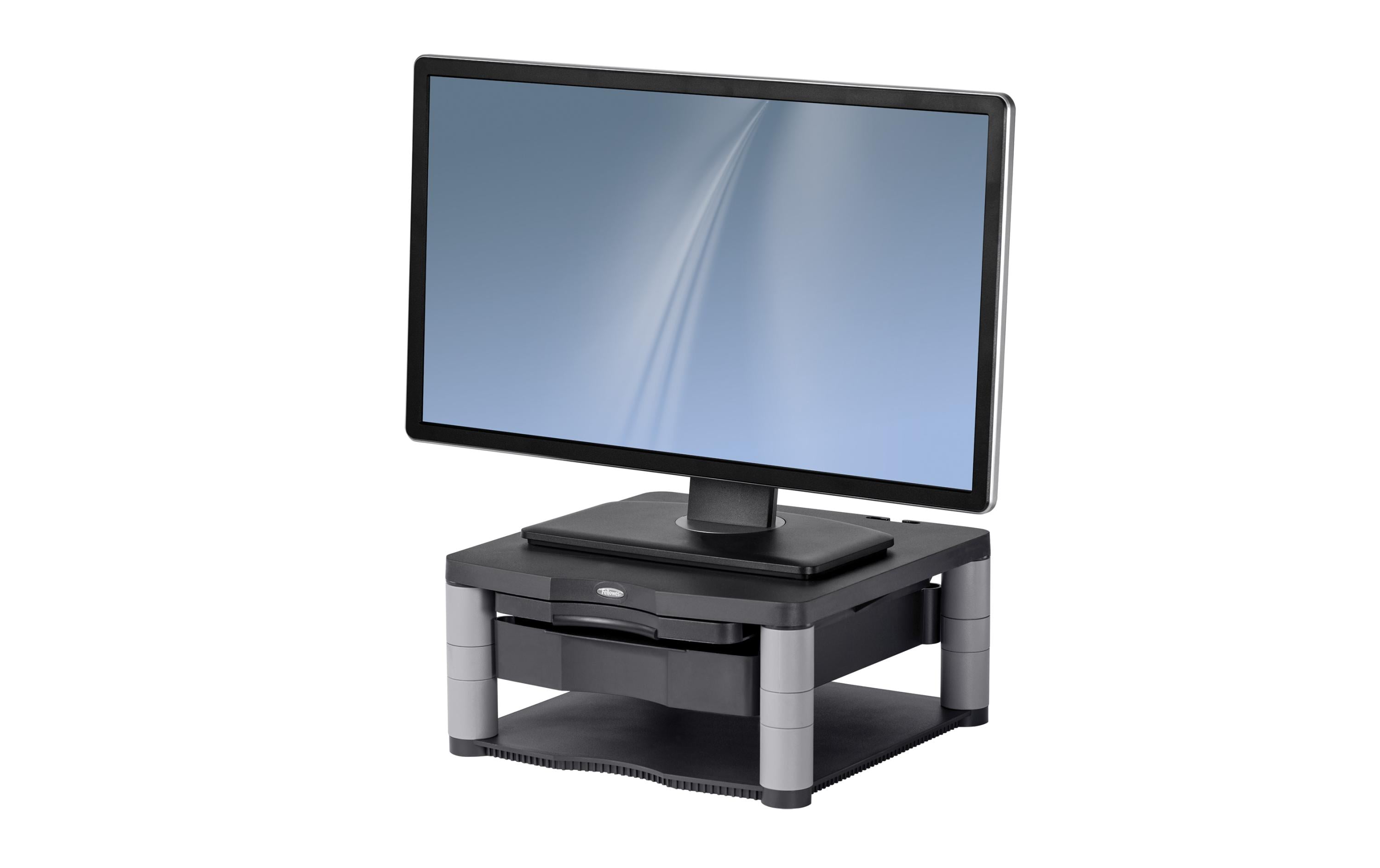 Fellowes Monitor Erhöhung PremiumPlus Anthrazit, Silber Fellowes Monitor Erhöhung PremiumPlus Anthrazit, Silber