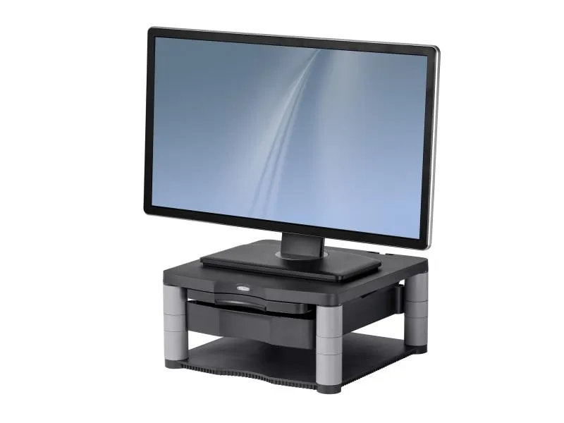 Fellowes Monitor Erhöhung PremiumPlus Anthrazit, Silber Fellowes Monitor Erhöhung PremiumPlus Anthrazit, Silber