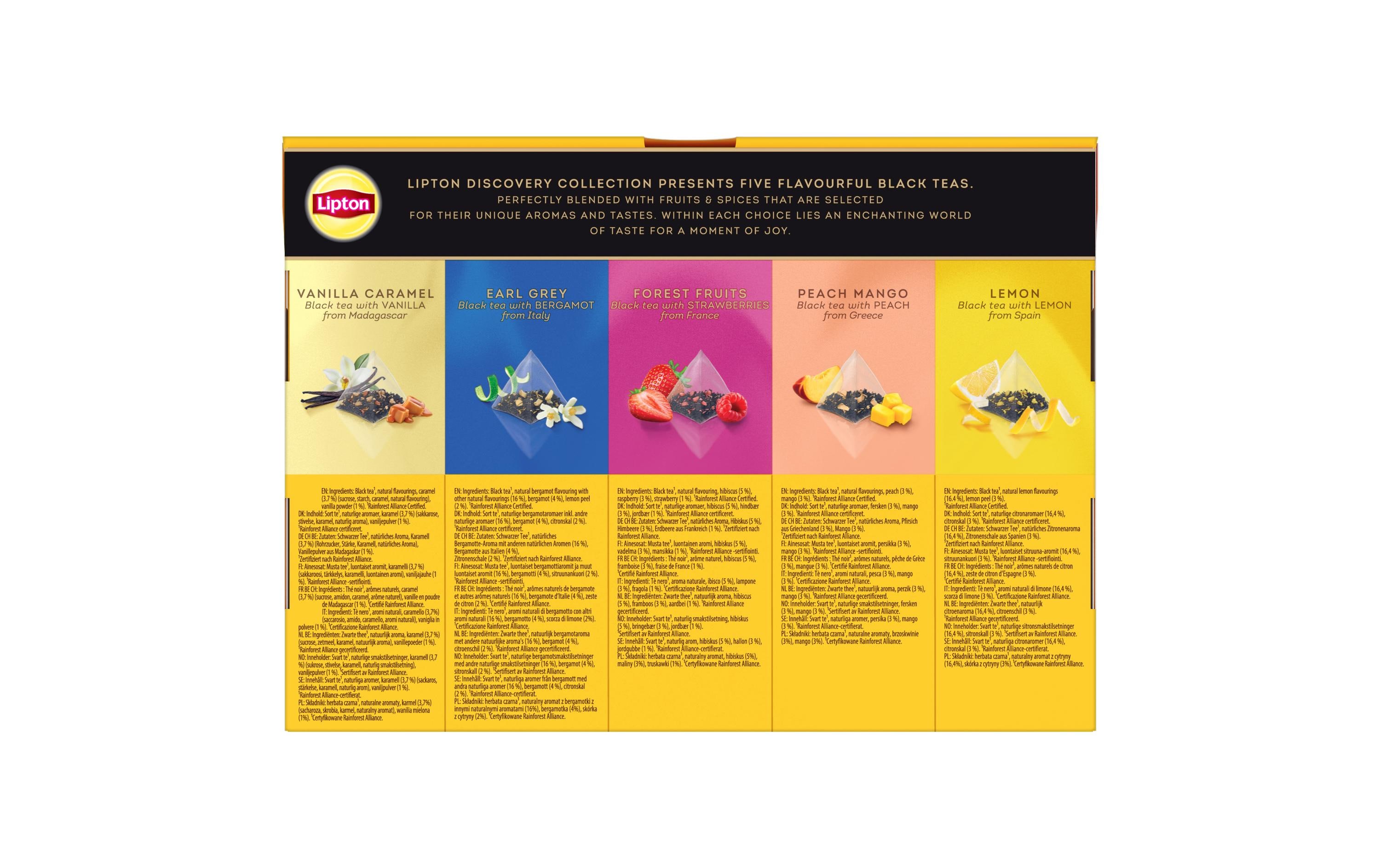 Lipton Teebeutel Discovery Collection 50 Stück