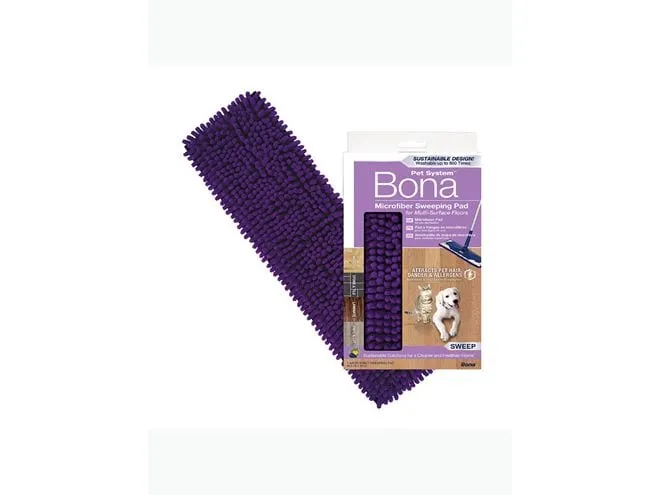 Bona Pet System Mikrofaser Sweeping Pad Violett