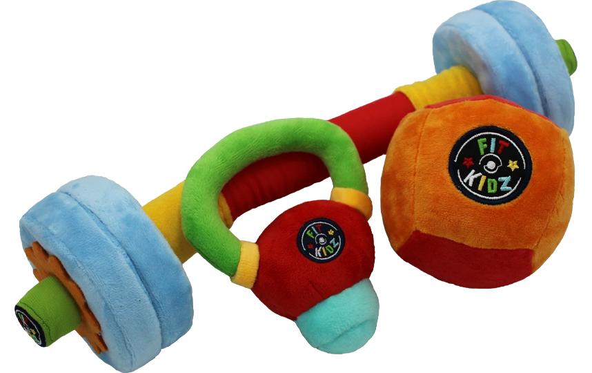 Fitkidz Barbell Soft Spielzeug